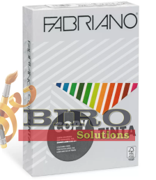 Hîrtie colorată A4 FABRIANO Tinta Grigio, 80 gr/m2, 500 foi, pastel, gri
